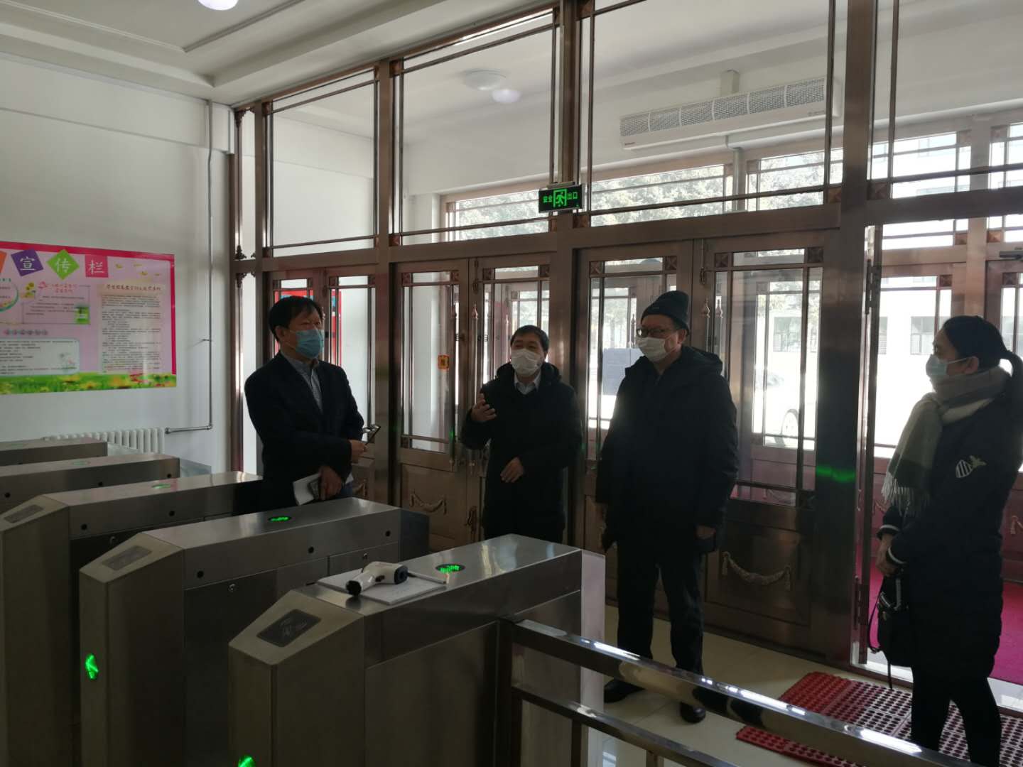 省政府教育督導(dǎo)委員會(huì)檢查組到我校開展疫情防控工作督查